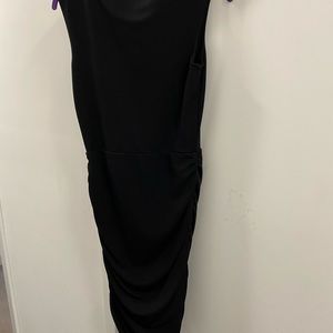 Loft NWT BLACK little black dress XXS